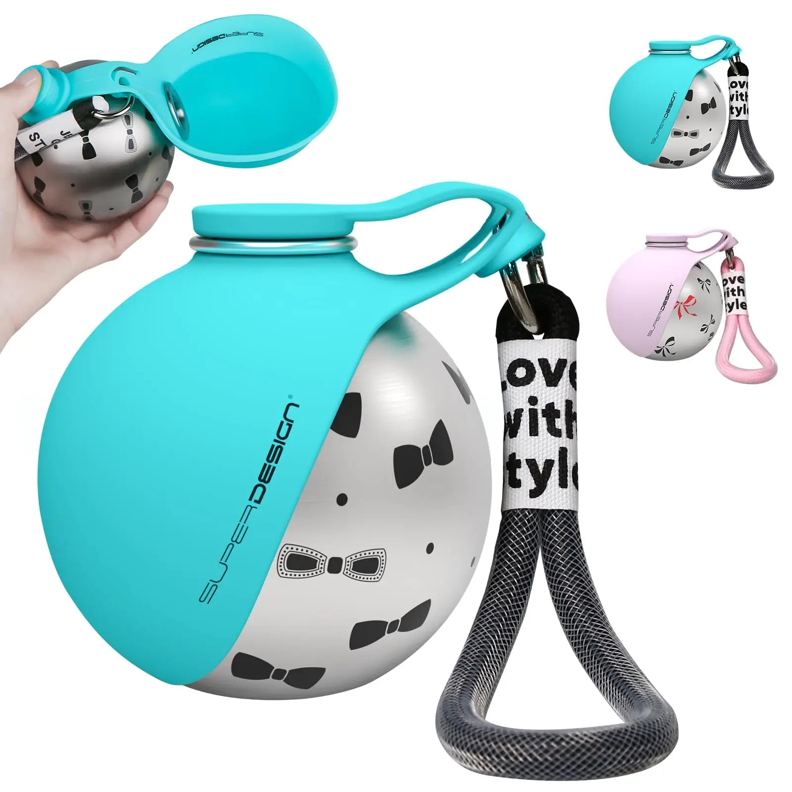 PawSip 2-in-1 Portable Dog Water Bottle