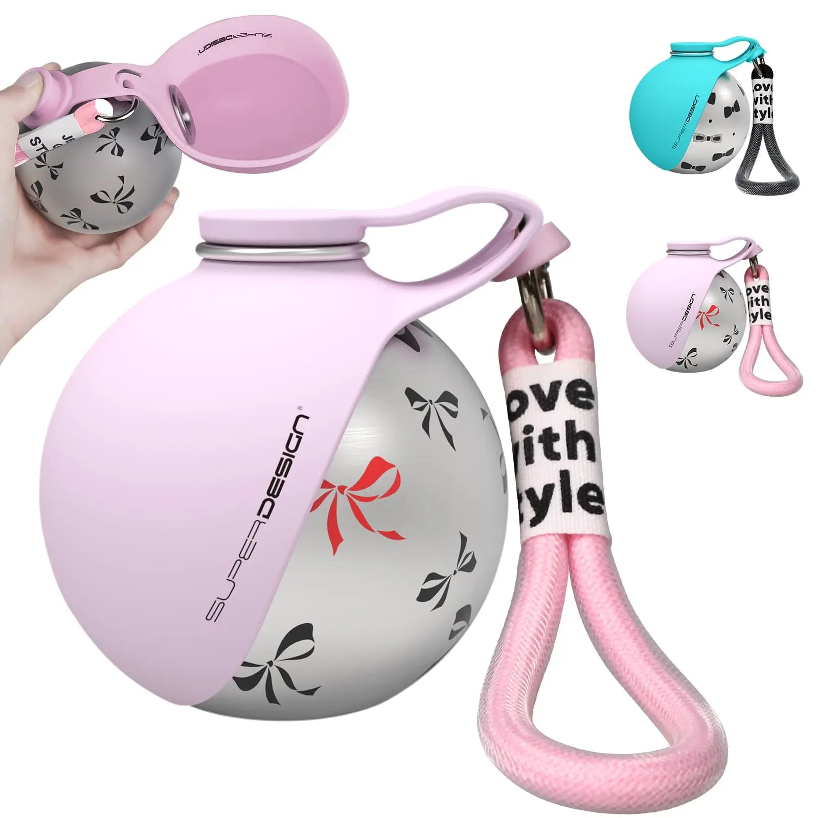 PawSip 2-in-1 Portable Dog Water Bottle